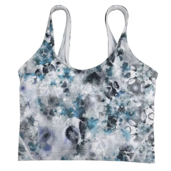 LULULEMON Align Tank Kaleidofloral Multi Sz 2 - Picture 3 of 6